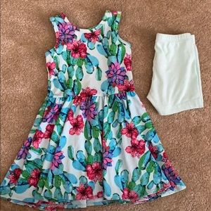 Dot Dot Smile Dress and Bike Shorts